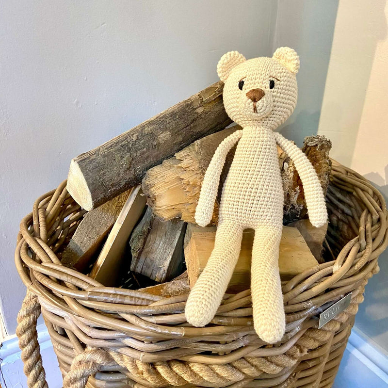 Barney Bear Handmade Crochet Toy