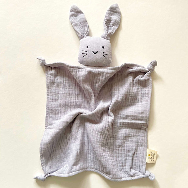 muslin bunny comforter